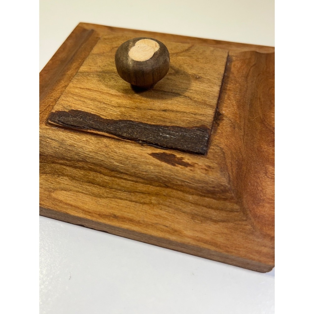 Beautiful Handmade Vintage MCM Retro BohoParquetry Marquetry Wooden Box With Lid - Picture 10 of 13
